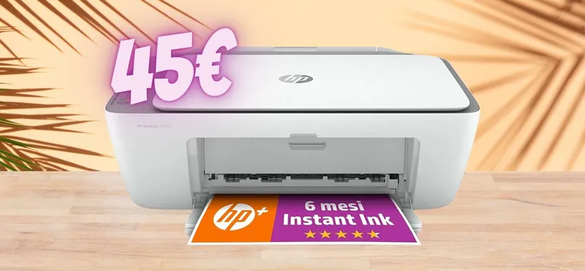 Scopri l'arma Amazon: HP DeskJet, la stampante che sfida ogni offerta