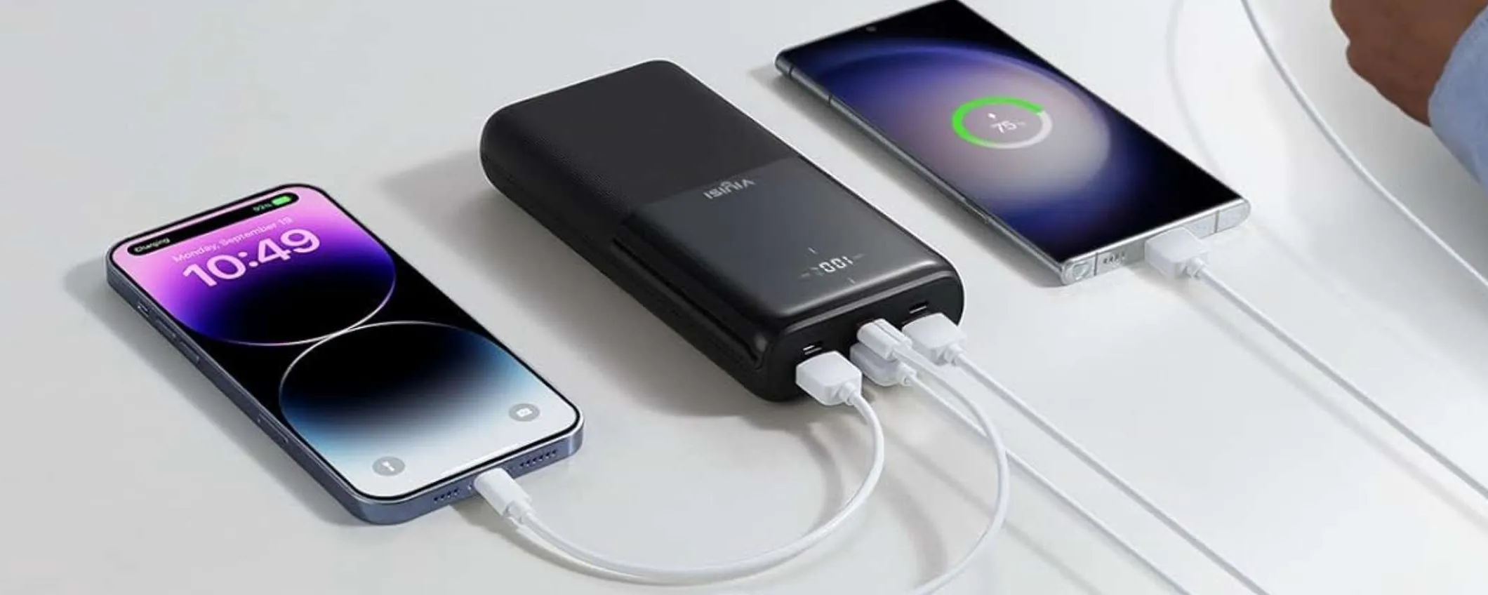 Power Bank da 30000mAh e 4 uscite: ricarica ciò che vuoi in ogni momento