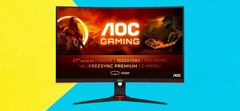 AOC Gaming: Monitor curvo da 27 pollici FHD, prezzo RIDICOLO