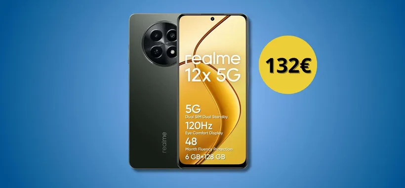 Realme 12X 5G in offerta: appena 132€, è lui l'Android entry-level da prendere oggi