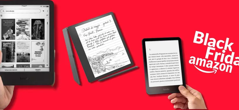 Amazon Kindle: tutte le versioni in promozione al Black Friday 2024