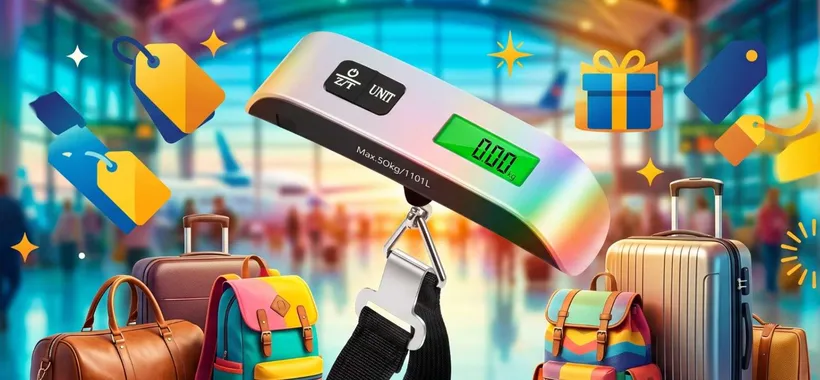 Bilancia pesa valigia a 5€ su Amazon Haul col codice sconto speciale