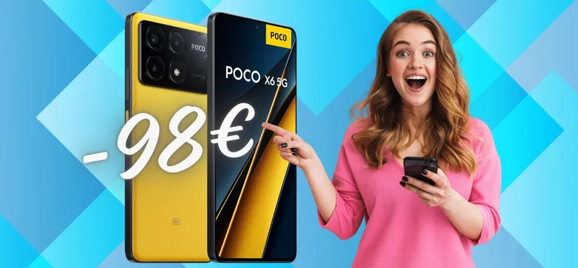 Xiaomi POCO X6 Pro con il CODICE SEGRETO su eBay a 98€ in MENO