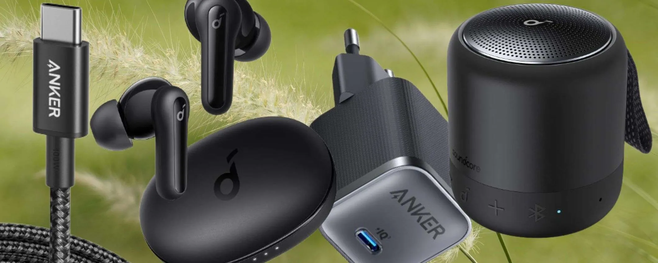 Anker fa SCINTILLE su Amazon: promo tech prestigiose da 6€ a 29€