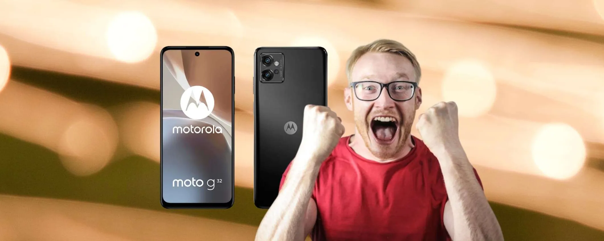 Red Friday MediaWorld: Moto G32 da 128GB in sconto del 40%