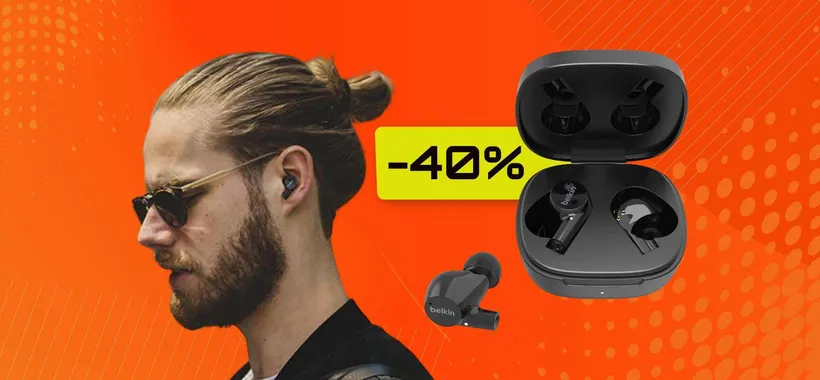 Auricolari Belkin POTENTISSIMI ed impermeabili: durano 1 giorno (42€)