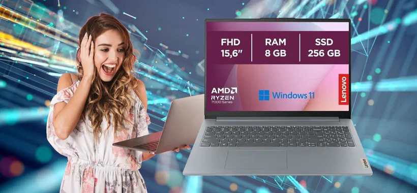 Lenovo IdeaPad Slim 3 da 15,6” con AMD Ryzen 3 scende al minimo storico