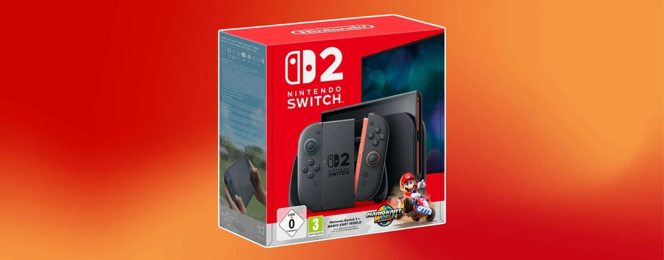 Nintendo Switch 2 con Mario Kart World: sconto eBay attivo, regalo PERFETTO