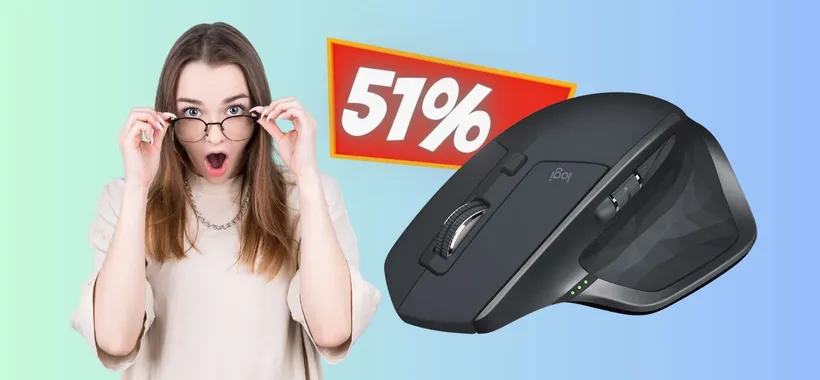 Logitech MX Master 2S: PREZZO più BASSO per il mitico mouse wireless