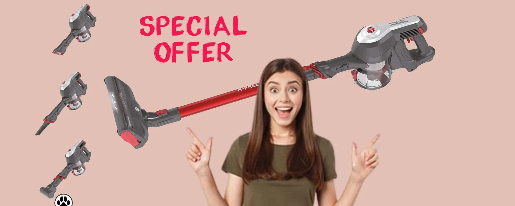Scopa elettrica senza fili POTENTISSIMA in sconto BOMBA del 27%