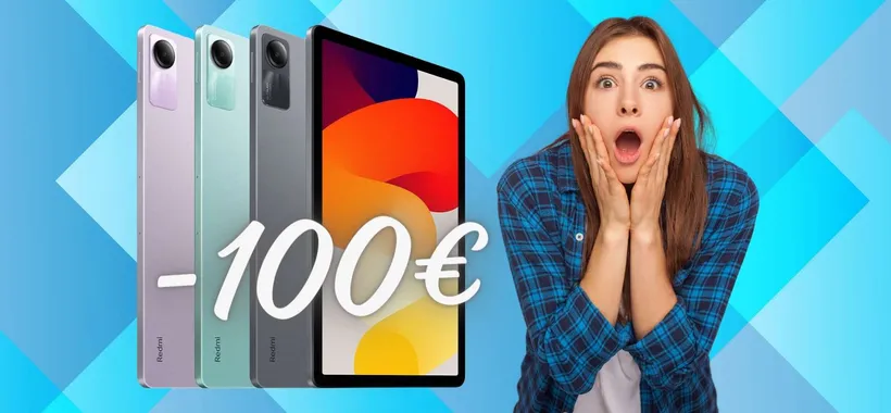Xiaomi Redmi Pad SE (8/256GB) da 11 pollici a 100€ in MENO (eBay)