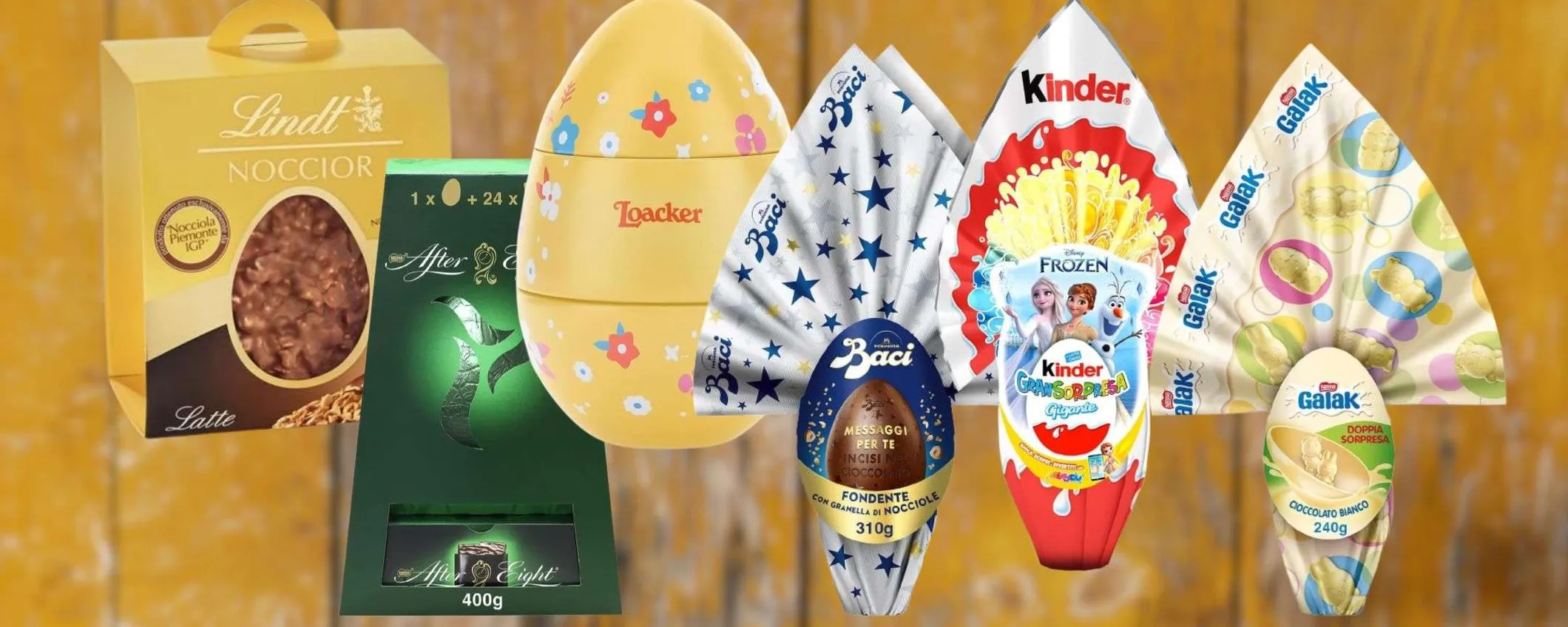 Uova di Pasqua da 9,49€ su Amazon: Perugina, Kinder, Galak, Lindt e non solo