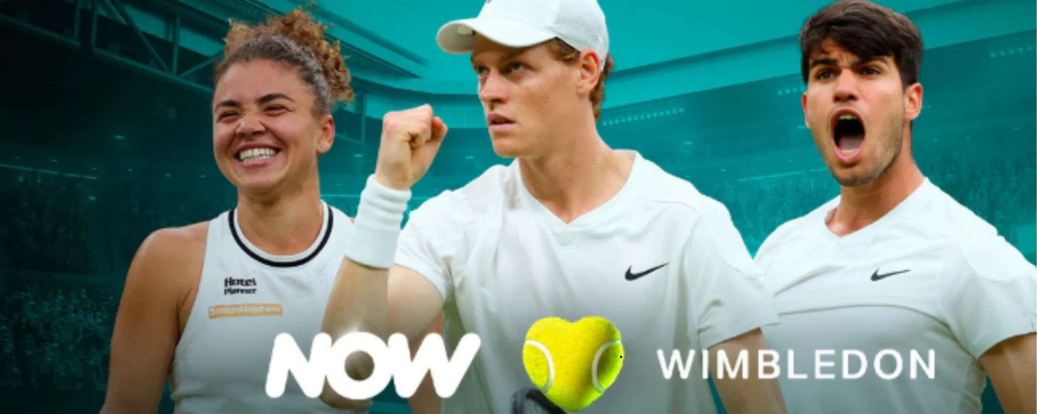 Guarda Wimbledon in diretta su NOW: tennis in streaming senza abbonamenti