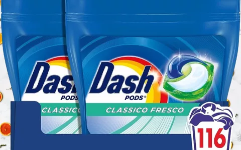 Pastiglie per lavatrice Dash Pods per 116 lavaggi a soli 29€ su