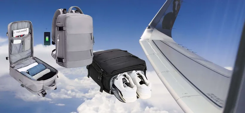 Ormai lo usano tutti: con lo zaino bagaglio NON PAGHI più extra in aereo (39€)