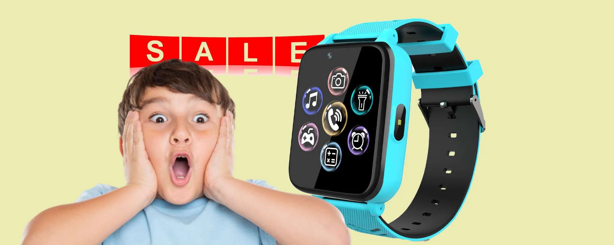 Smartwatch per bambini Touchscreen: doppio sconto FOLLE!