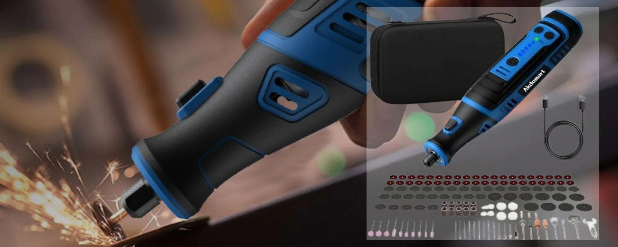 Trapano di precisione ricaricabile a 29€ su Amazon: 135 accessori in OMAGGIO