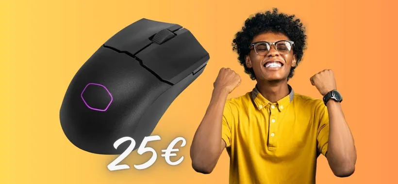 Cooler Master MM712: mouse wireless da Gaming a PREZZO SHOCK (25€)