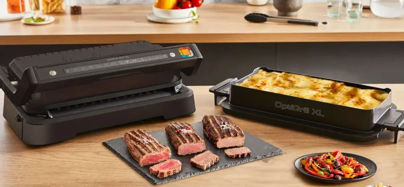 Griglia elettrica Moulinex Optigrill+ a soli 149 euro da Unieuro (anche in 3 rate)
