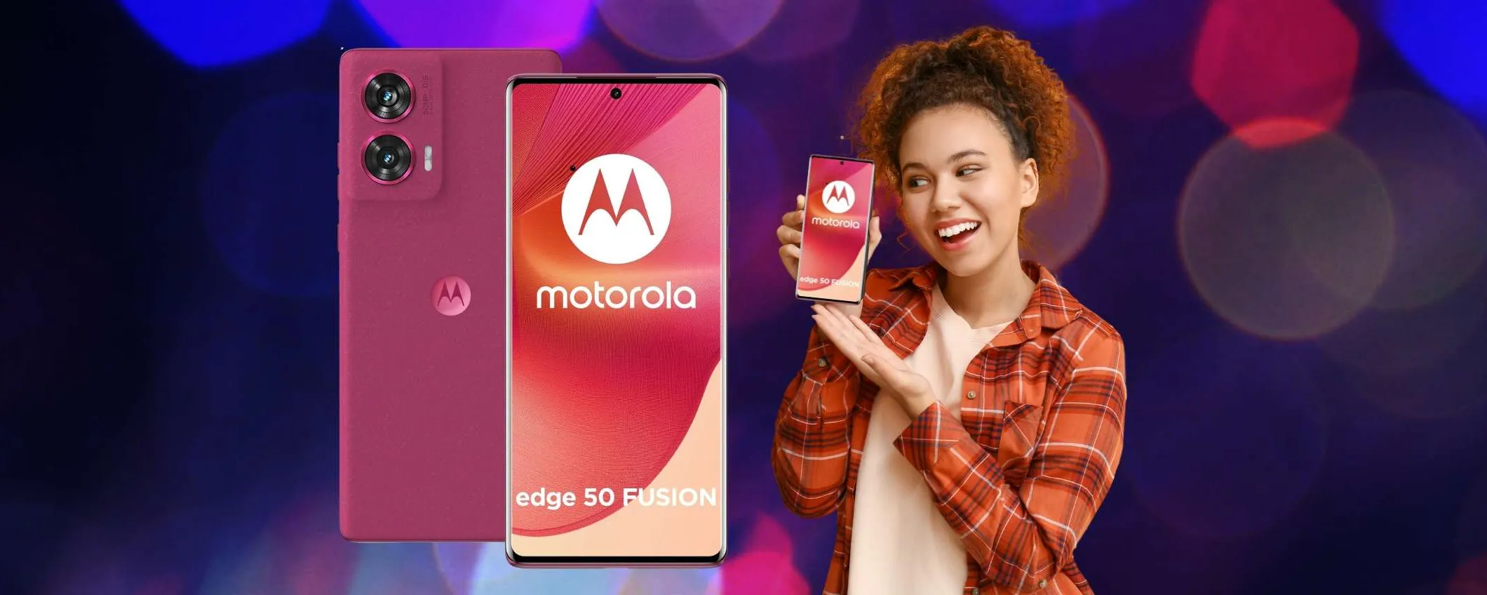Il RE dei medio-gamma: Motorola edge 50 fusion da 256GB a PREZZO SHOCK