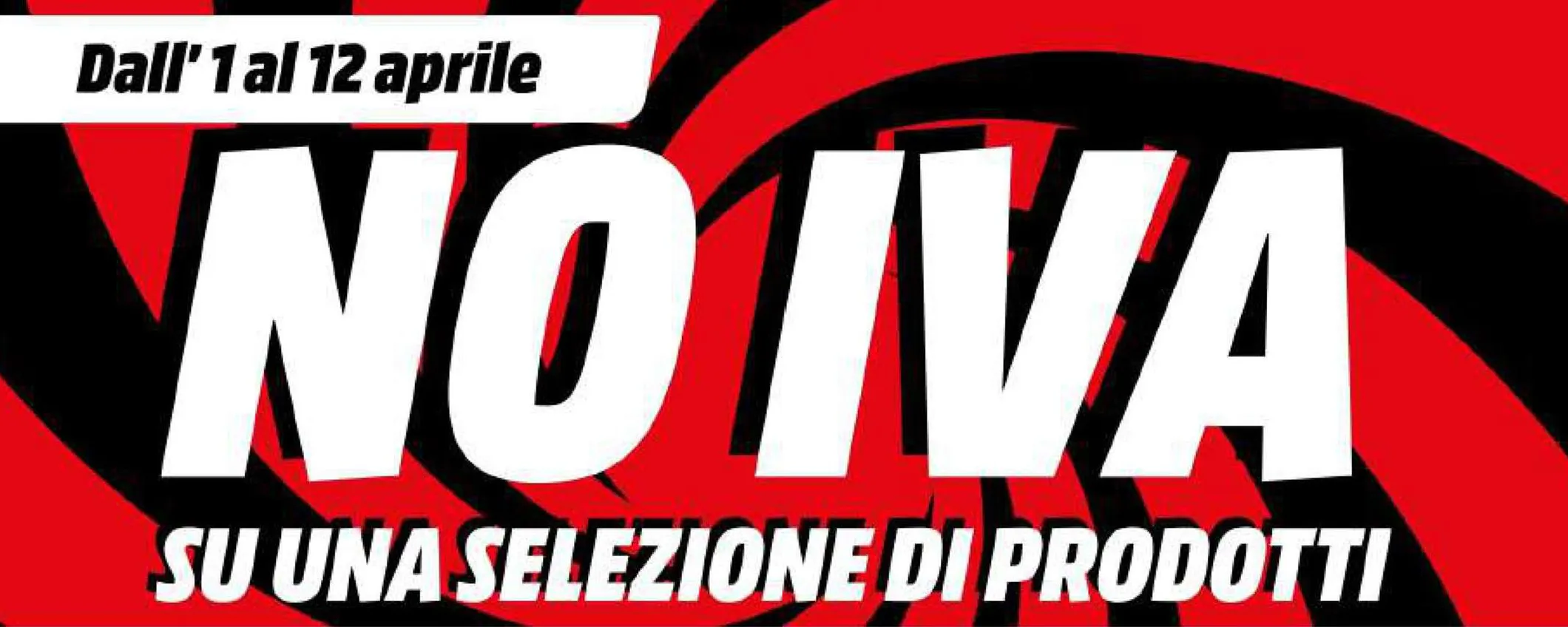 Volantino MediaWorld, torna l'incredibile promo NO IVA su decine di articoli