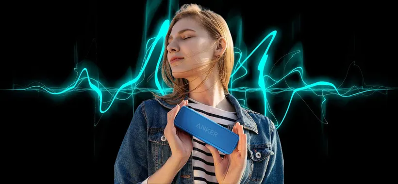 Suono potente e preciso per 24h con la cassa Bluetooth Anker soundcore 2