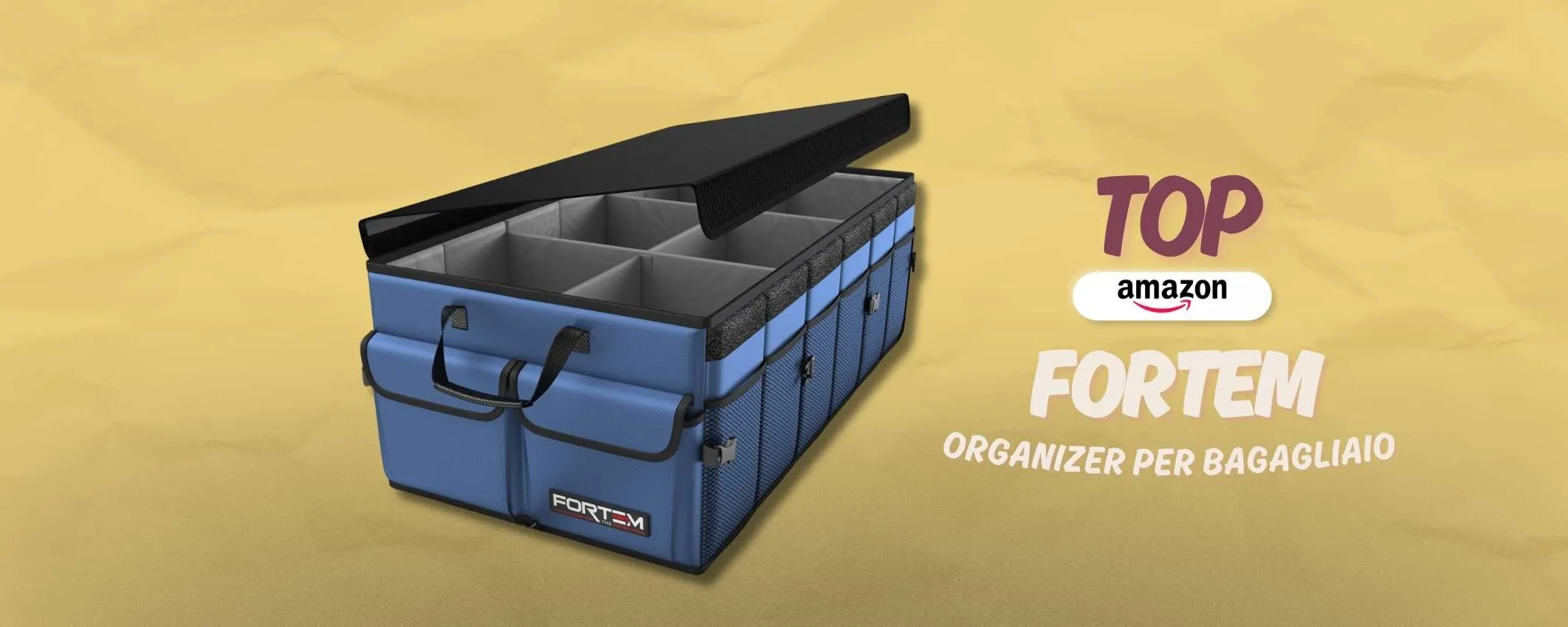 Organizer da bagagliaio: come avere tutto in ordine a poco prezzo