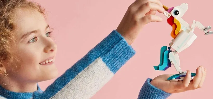 L'unicorno LEGO 3-in-1 oggi costa POCHISSIMO su Amazon (Promo Flash)