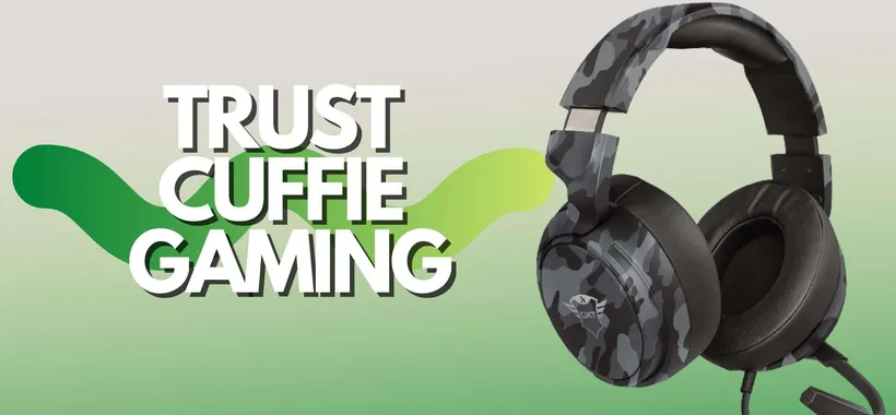 Cuffie gaming Trust GTX: belle e sconvolgenti (-33%)