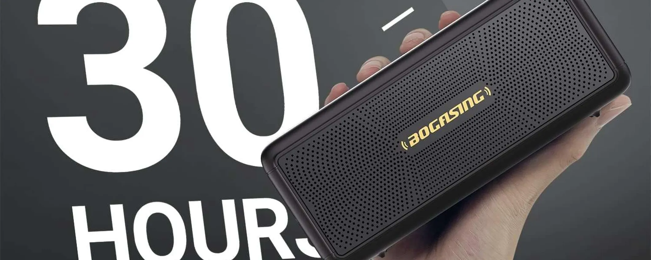 Cassa Bluetooth con bassi potenti e resistenza all'acqua ad un PREZZO WOW su Amazon