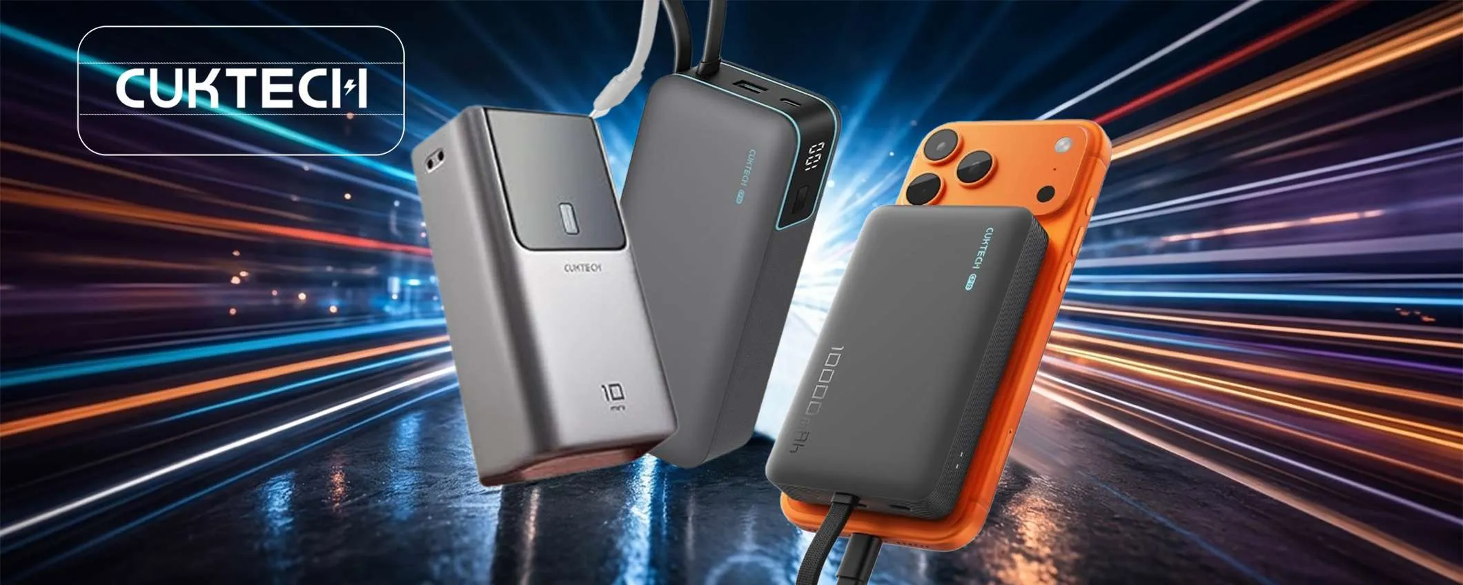 Mai più batteria scarica: CUKTECH sconta su Amazon tre power bank fino al 40%