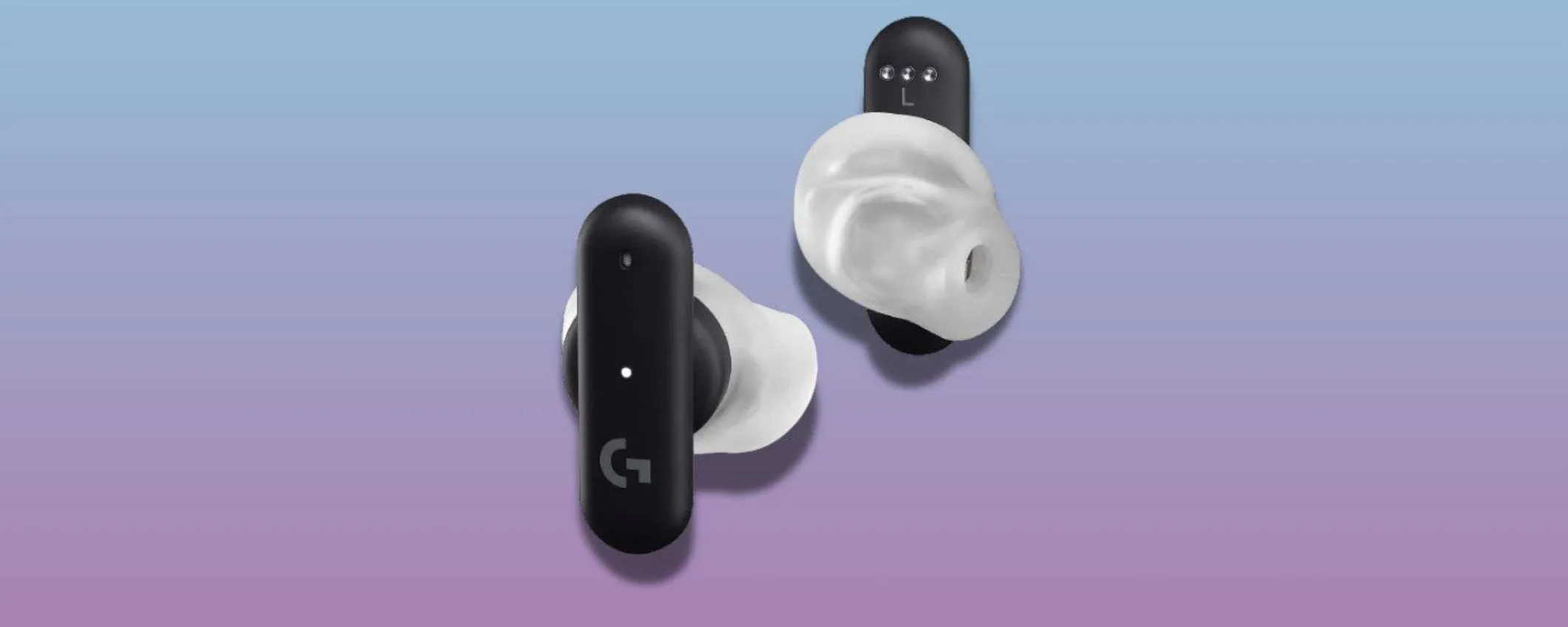 Auricolari gaming Logitech G Fits in offerta al prezzo minimo storico (-50%)