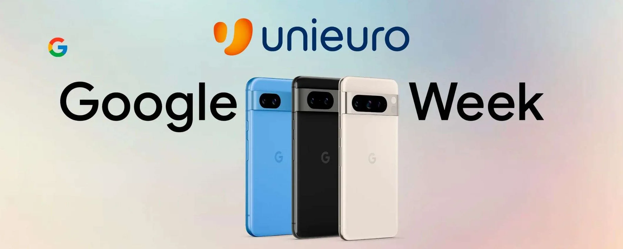 Google Week Unieuro: 5 prodotti Pixel in sconto da AVERE