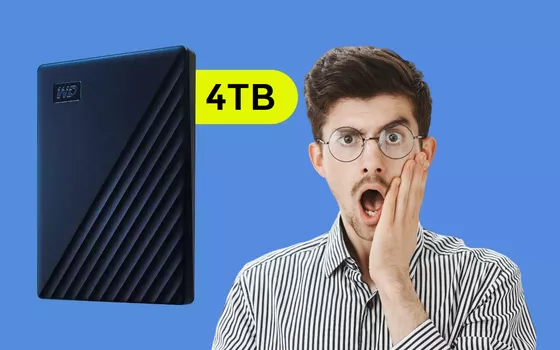 Hard disk esterno 4TB per Mac: il TOP ad un prezzo di soli 123€