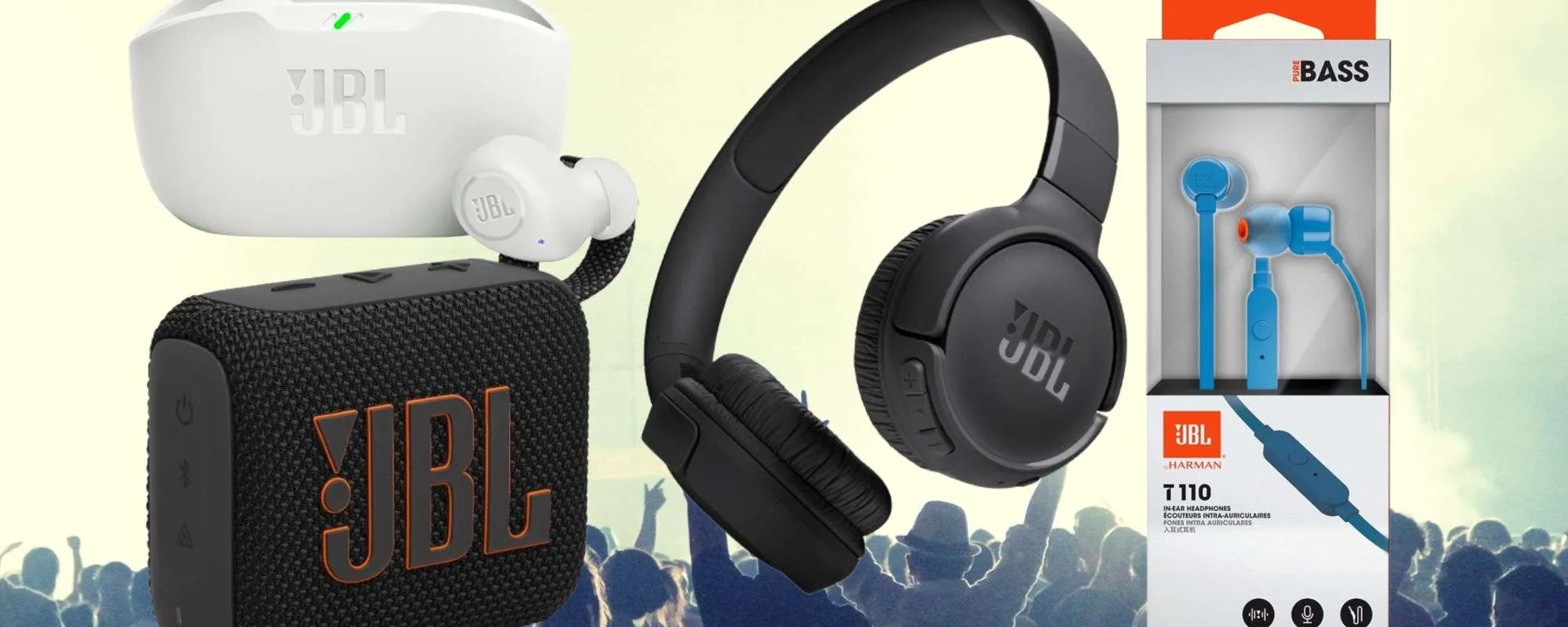 JBL prezzi Amazon da fiera: SVENDITA grandiosa a partire da 4,99€
