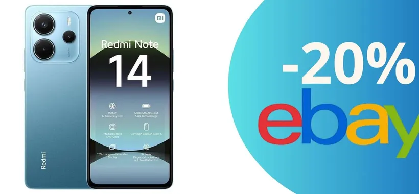 Offerta lampo: Xiaomi Redmi Note 14, il top di gamma a un prezzo imbattibile!