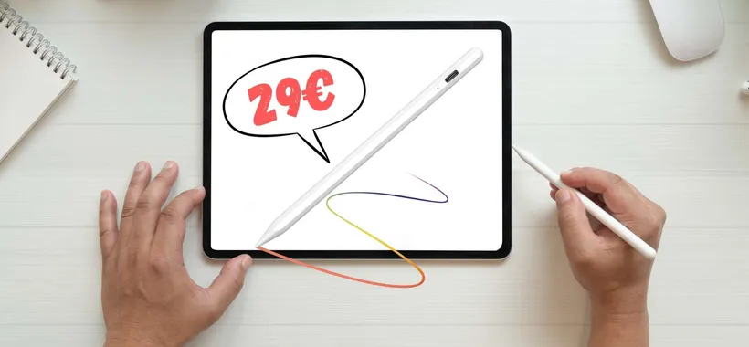 Penna digitale per iPad identica ad Apple Pencil ma tua a MENO di 20€