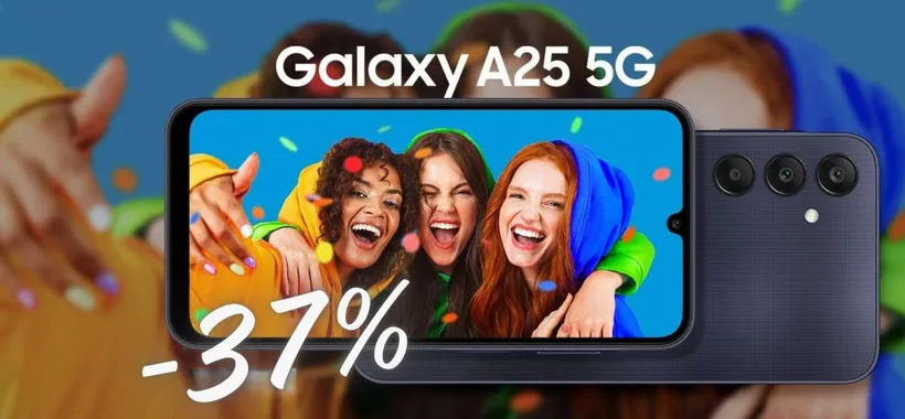 Samsung Galaxy A25 5G (8/256GB) al 37% in MENO solo su Amazon