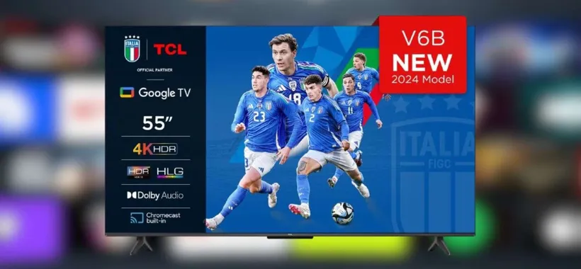 Smart TV 55" 4K di TCL a 349€: sconto SHOCK di 150€ e Google TV integrato