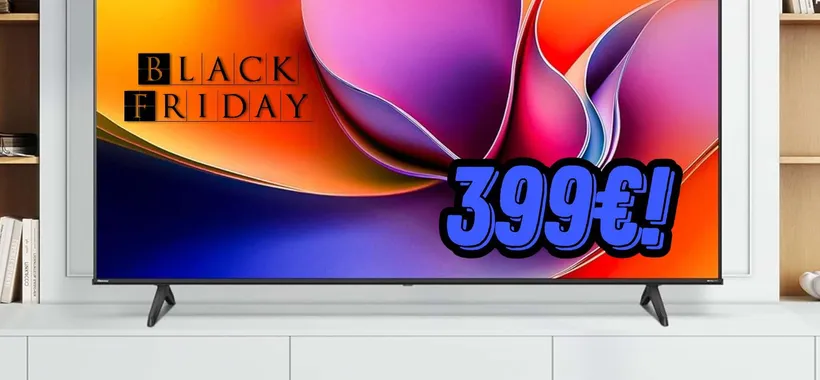 Hisense Smart TV 65" 4K a soli 399€ con il Black Friday Amazon