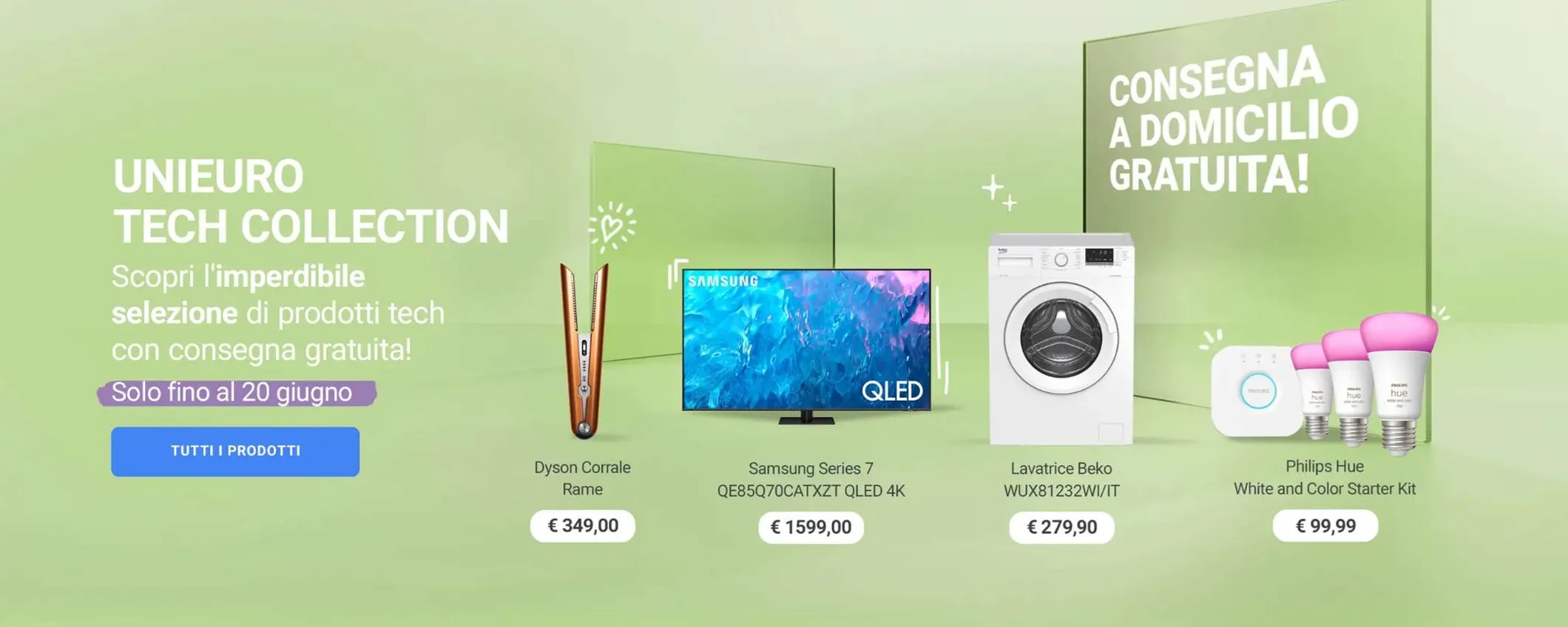Unieuro Tech Collection: le migliori offerte con sconti fino al 60%