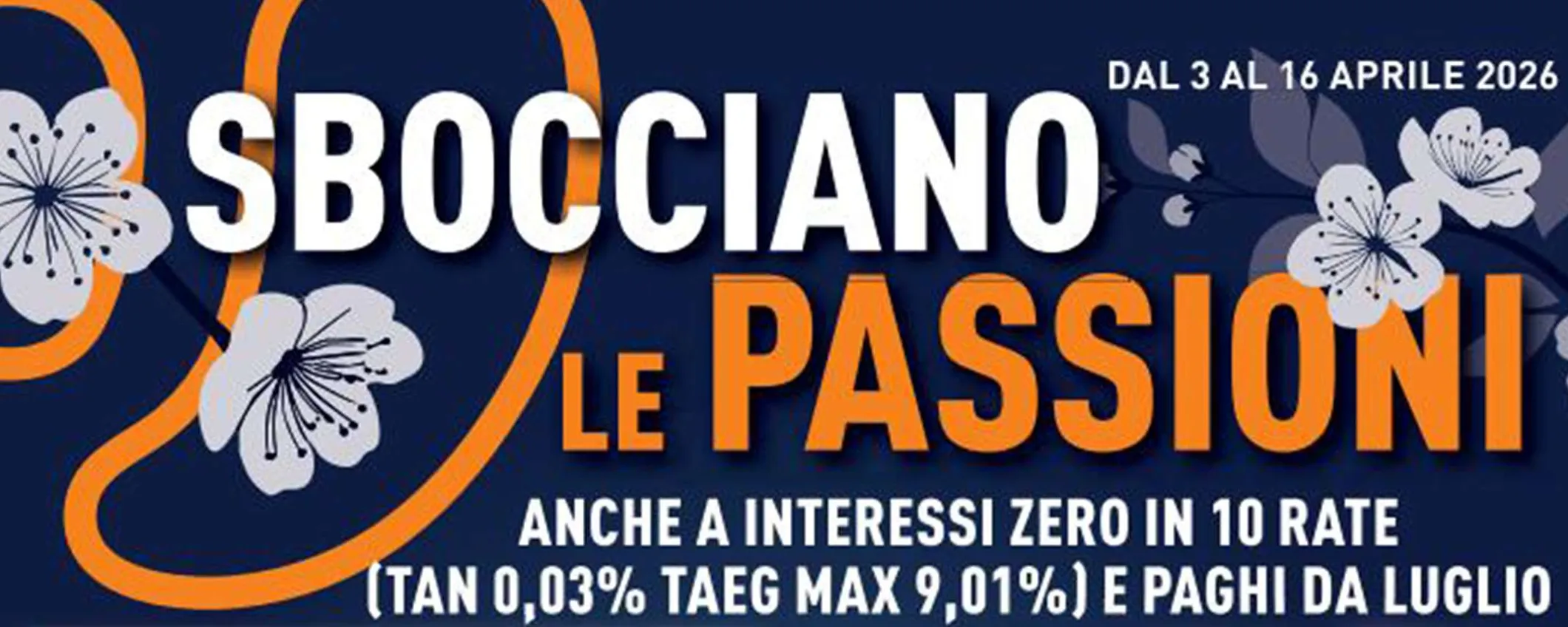 Volantino Unieuro, sbocciano gli sconti: le offerte primaverili di aprile