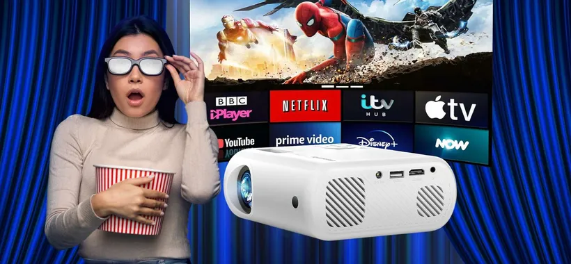 Mini proiettore portatile: il cinema letteralmente a portata di mano