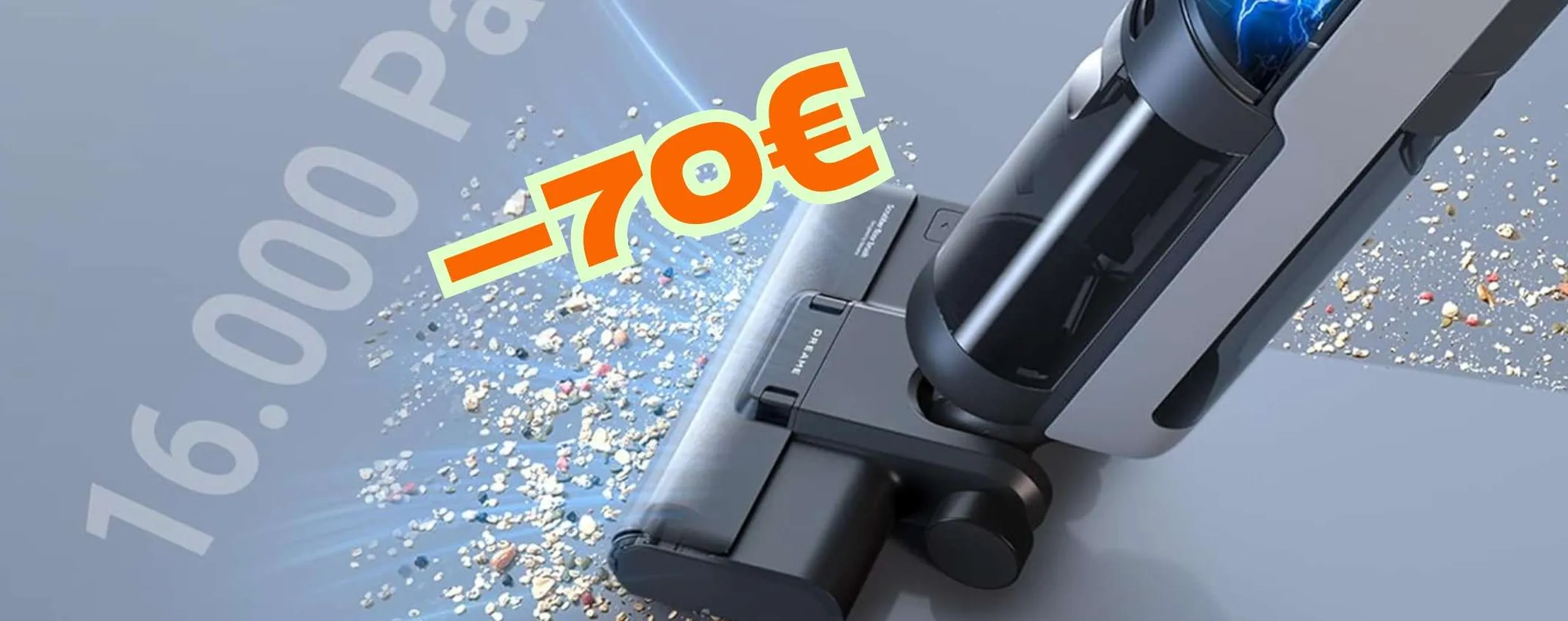 DREAME H12S: aspirapolvere e lavapavimenti senza fili PAZZESCO (-70€)