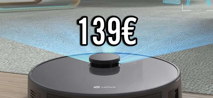 Il Robot Aspirapolvere Lavapavimenti LEFANT a soli 139€ con il Black Friday Amazon