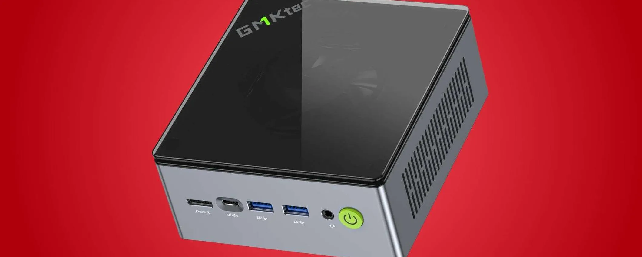 Mini PC GMKtec M7: potenza estrema e dimensioni mini a solo 389,95€
