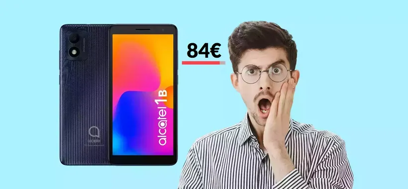Sai che bastano appena 84€ per uno smartphone Android nuovo di zecca?