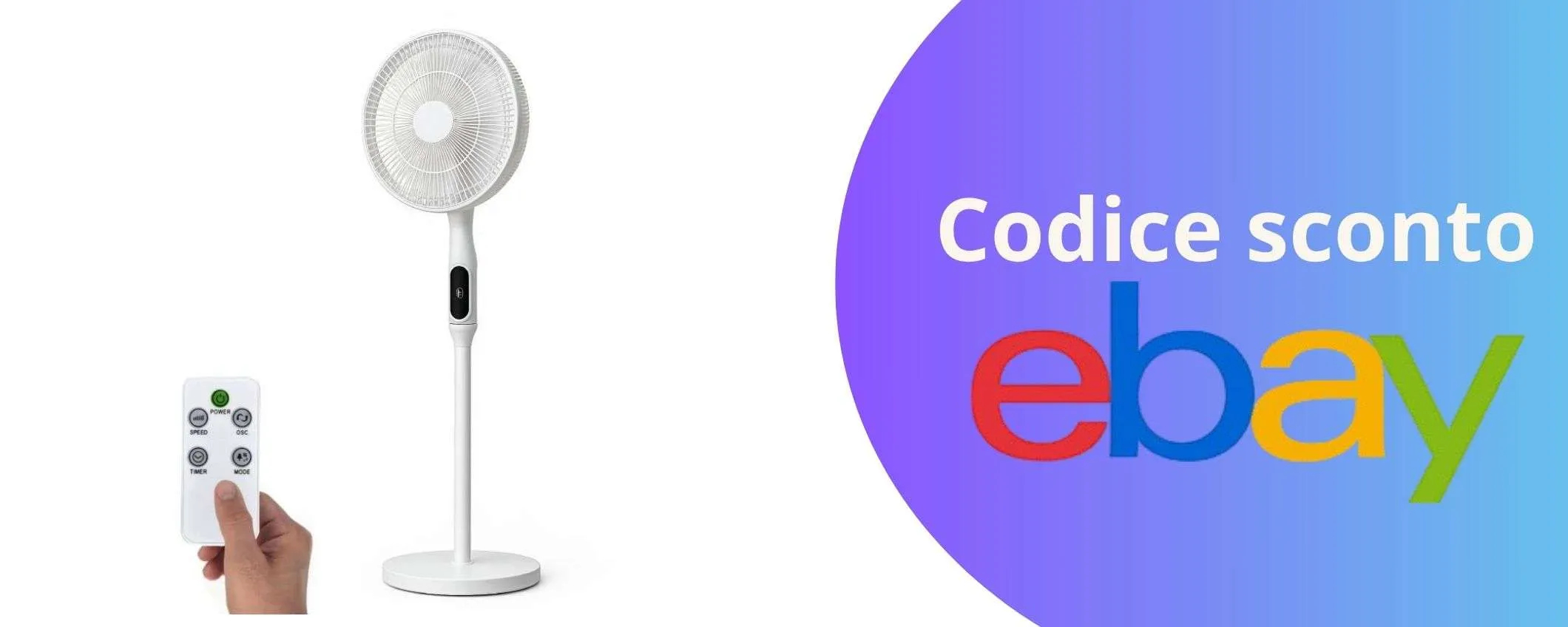 Addio caldo insopportabile con questo ventilatore a 7 pale: tuo a soli 35€!