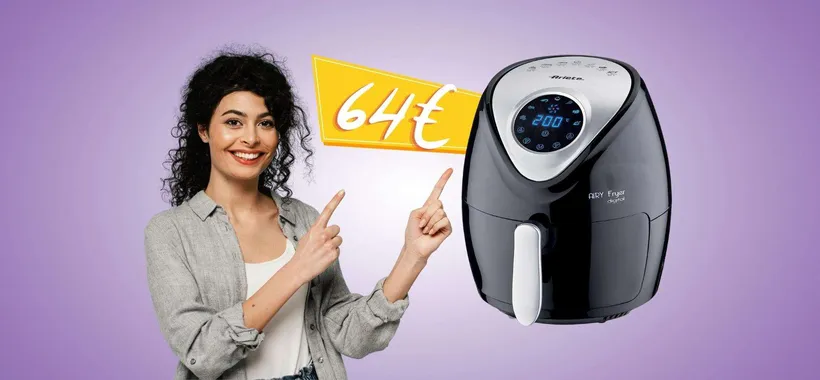 Ariete Airy Fryer: friggitrice ad aria a 64€, BOMBA imperdibile su eBay