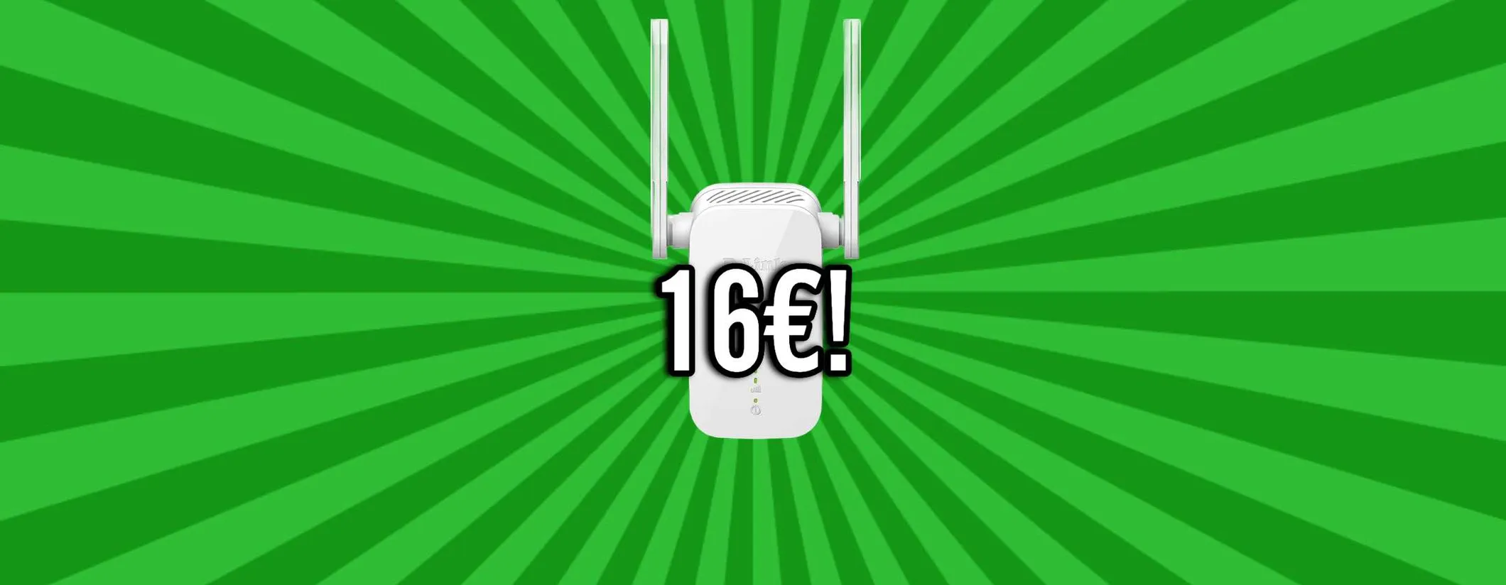 Connessione stabile e veloce con questo Range Extender D-Link a 16€ su Amazon per il Black Friday